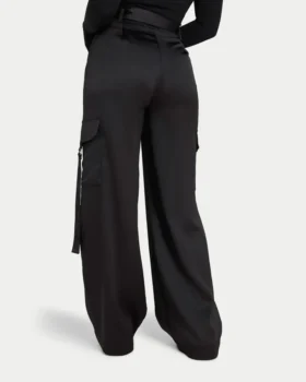 Pantalon cargo ajusté pour femme