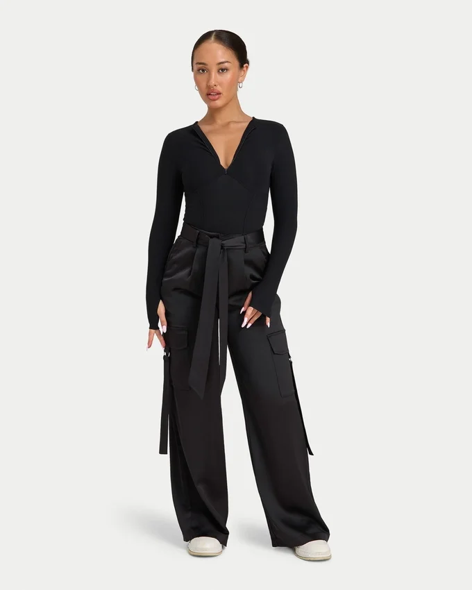 Pantalon cargo ajusté pour femme Pantalon cargo ajusté pour femme