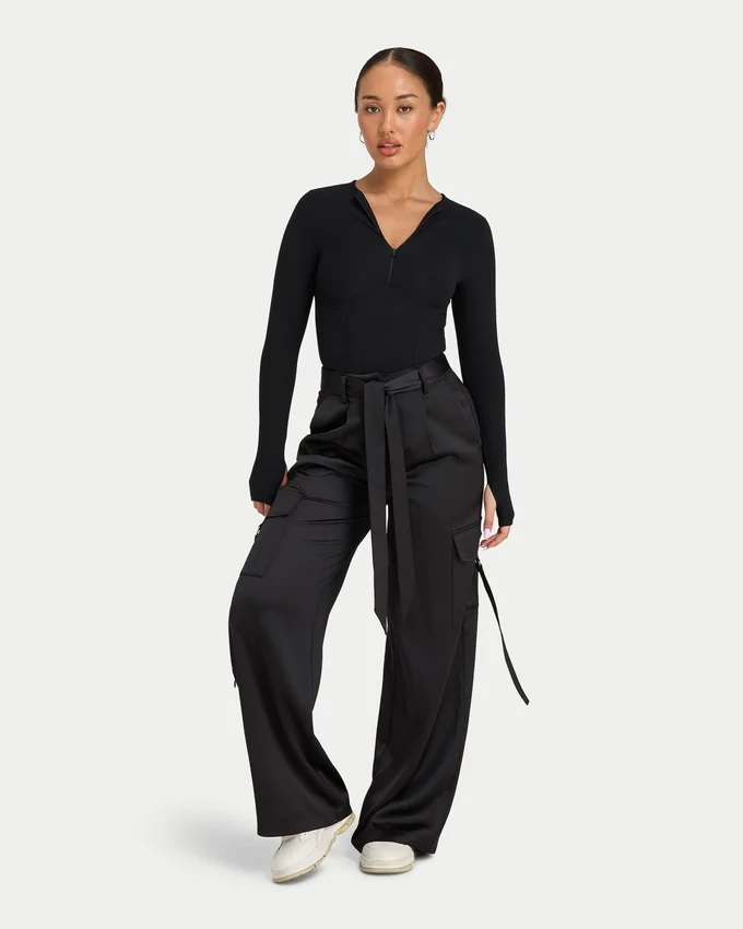 Pantalon cargo ajusté pour femme Pantalon cargo ajusté pour femme