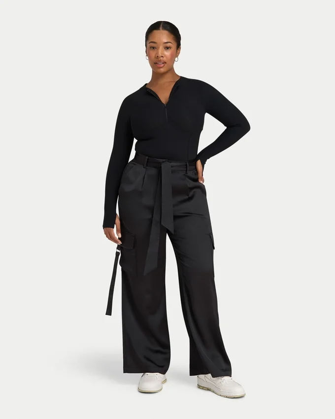 Pantalon cargo ajusté pour femme Pantalon cargo ajusté pour femme