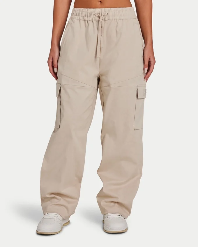 Pantalon cargo femme – couleur avoine Pantalon cargo femme – couleur avoine