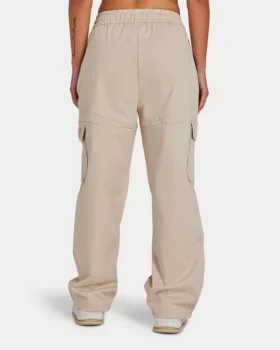 Pantalon cargo femme – couleur avoine