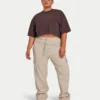 Pantalon cargo femme – couleur avoine Pantalon cargo femme – couleur avoine