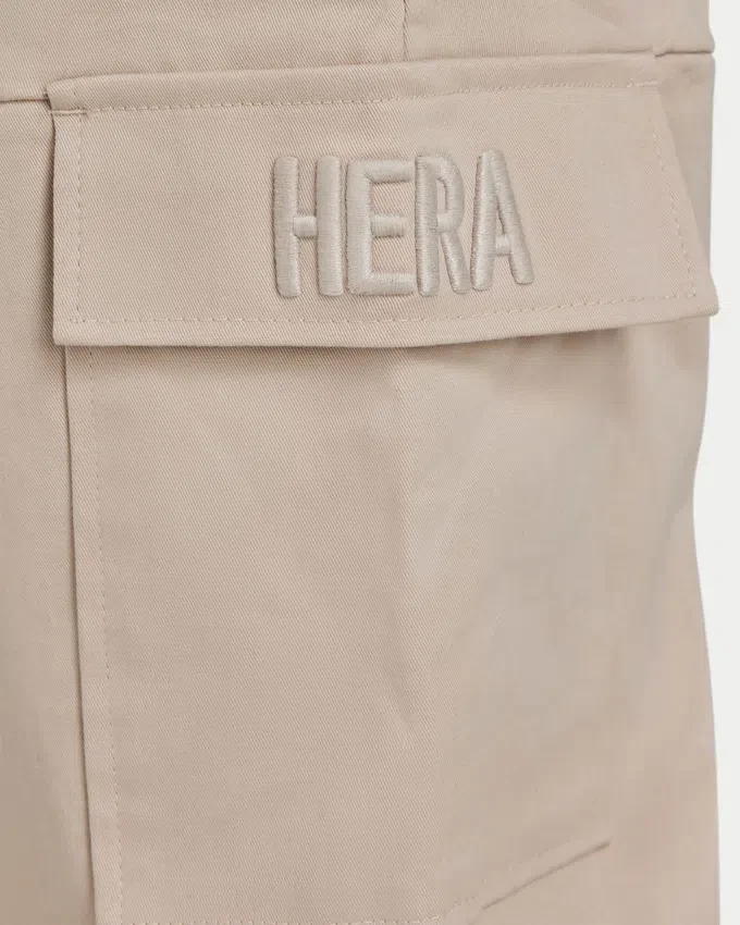 Pantalon cargo femme – couleur avoine Pantalon cargo femme – couleur avoine