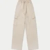 Pantalon cargo femme – couleur avoine Pantalon cargo femme – couleur avoine