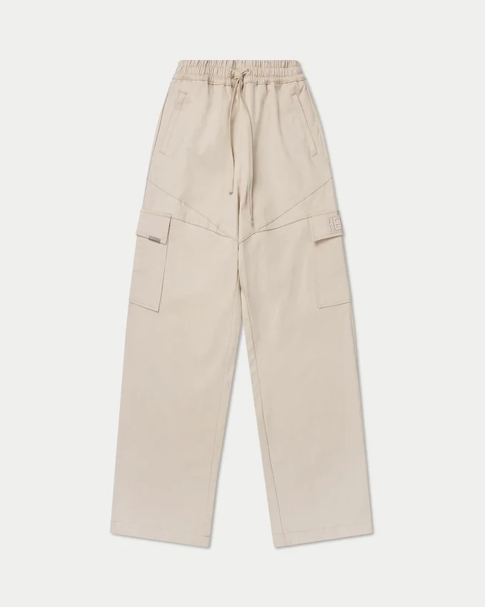 Pantalon cargo femme – couleur avoine Pantalon cargo femme – couleur avoine