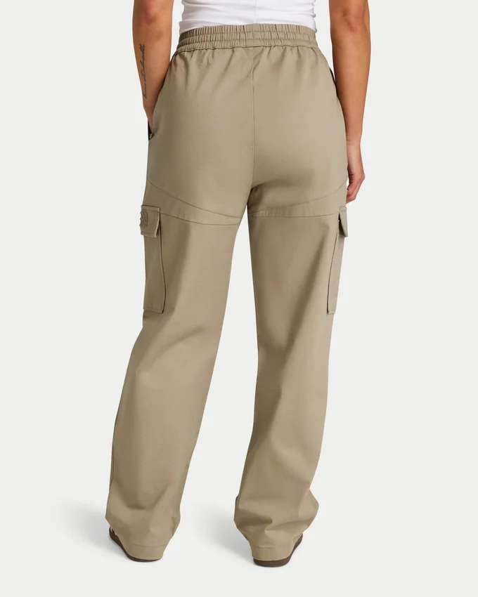 Pantalon cargo femme – gris-vert Pantalon cargo femme – gris-vert