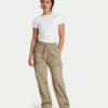Pantalon cargo femme – gris-vert Pantalon cargo femme – gris-vert