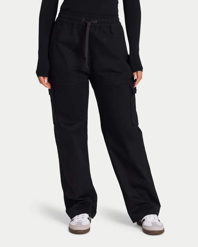 Pantalon cargo femme – noir Pantalon cargo femme – noir