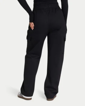 Pantalon cargo femme – noir