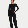 Pantalon cargo femme – noir Pantalon cargo femme – noir