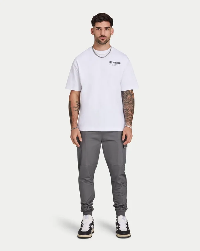 Pantalon cargo utilitaire fuselé pour homme Pantalon cargo utilitaire fuselé pour homme