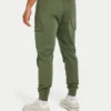Pantalon cargo utilitaire pour homme – kaki foncé Pantalon cargo utilitaire pour homme – kaki foncé