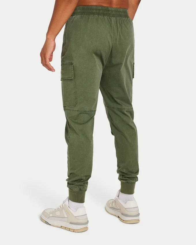 Pantalon cargo utilitaire pour homme – kaki foncé Pantalon cargo utilitaire pour homme – kaki foncé