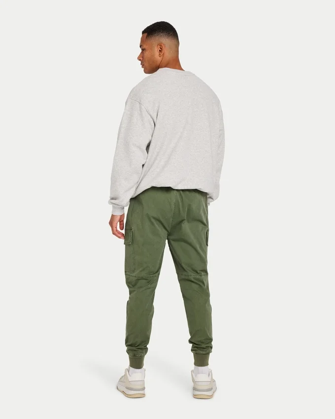 Pantalon cargo utilitaire pour homme – kaki foncé Pantalon cargo utilitaire pour homme – kaki foncé