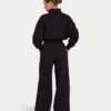 Pantalon de jogging à jambes larges pour femme « Collective » – noir Pantalon de jogging à jambes larges pour femme « Collective » – noir