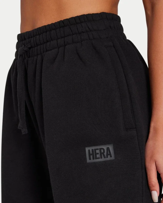 Pantalon de jogging à jambes larges pour femme « Collective » – noir Pantalon de jogging à jambes larges pour femme « Collective » – noir