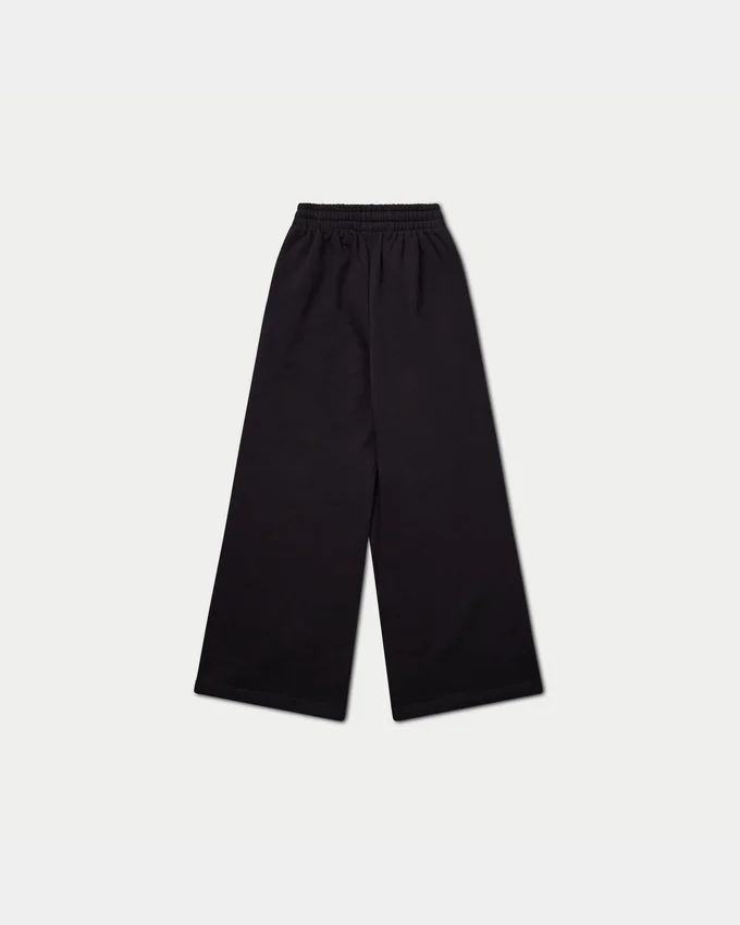 Pantalon de jogging à jambes larges pour femme « Collective » – noir Pantalon de jogging à jambes larges pour femme « Collective » – noir