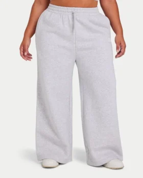 Pantalon de jogging large pour femme « Collective » – gris chiné