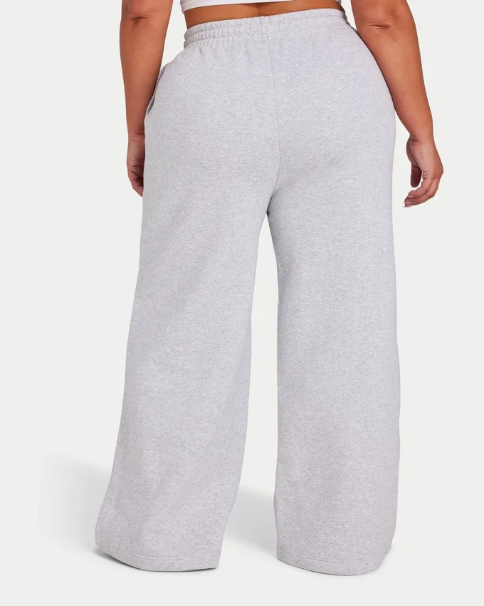 Pantalon de jogging large pour femme « Collective » – gris chiné Pantalon de jogging large pour femme « Collective » – gris chiné