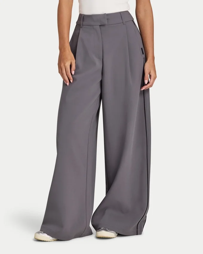 Pantalon Studio à jambes larges pour femme Pantalon Studio à jambes larges pour femme
