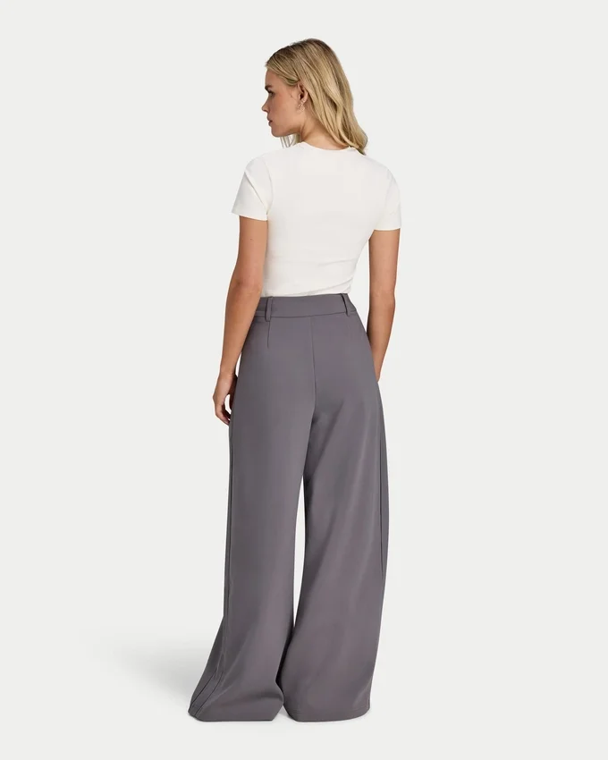 Pantalon Studio à jambes larges pour femme Pantalon Studio à jambes larges pour femme