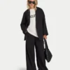 Pantalon Studio à jambes larges pour femme Pantalon Studio à jambes larges pour femme