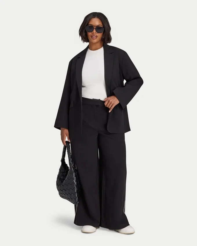Pantalon Studio à jambes larges pour femme Pantalon Studio à jambes larges pour femme
