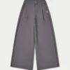 Pantalon Studio à jambes larges pour femme Pantalon Studio à jambes larges pour femme