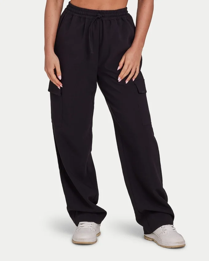 Pantalons cargo pour femme | Pantalon cargo Studio – noir Pantalons cargo pour femme | Pantalon cargo Studio – noir