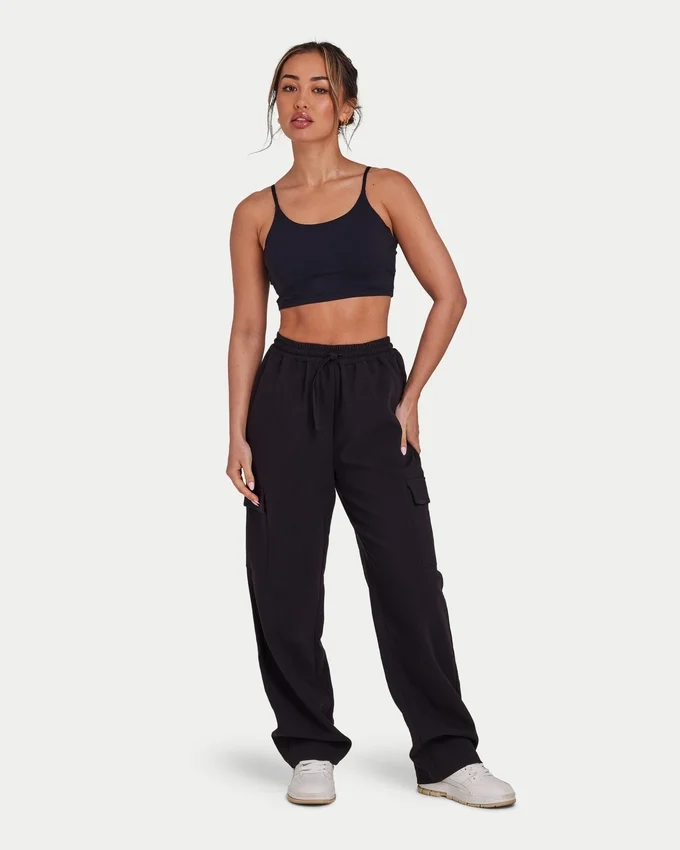 Pantalons cargo pour femme | Pantalon cargo Studio – noir Pantalons cargo pour femme | Pantalon cargo Studio – noir