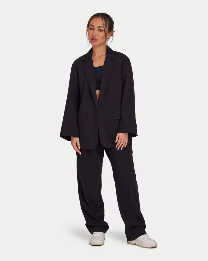 Pantalons cargo pour femme | Pantalon cargo Studio – noir Pantalons cargo pour femme | Pantalon cargo Studio – noir