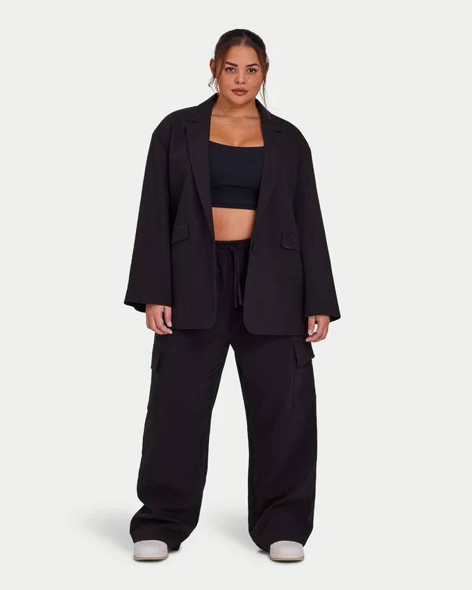 Pantalons cargo pour femme | Pantalon cargo Studio – noir Pantalons cargo pour femme | Pantalon cargo Studio – noir