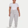 Pantalons de jogging collectifs pour femme – gris chiné Pantalons de jogging collectifs pour femme – gris chiné