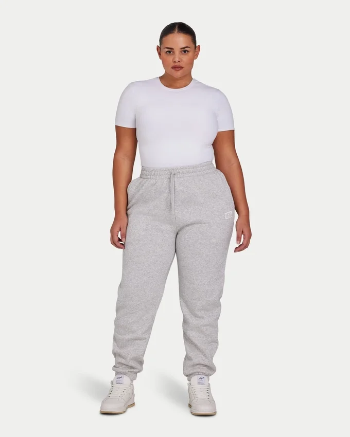 Pantalons de jogging collectifs pour femme – gris chiné Pantalons de jogging collectifs pour femme – gris chiné