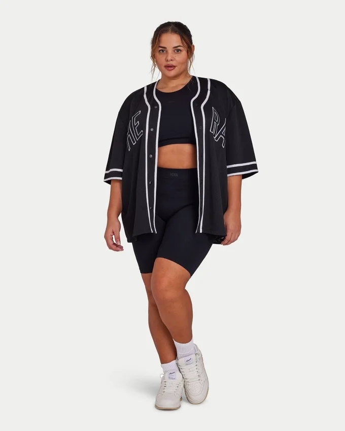 Pull-over en maille « Varsity » pour homme – noir Pull-over en maille « Varsity » pour homme – noir