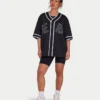 Pull-over en maille « Varsity » pour homme – noir Pull-over en maille « Varsity » pour homme – noir