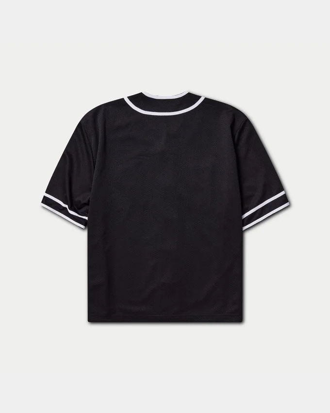 Pull-over en maille « Varsity » pour homme – noir Pull-over en maille « Varsity » pour homme – noir