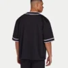 Pull-over en maille « Varsity » pour homme – noir Pull-over en maille « Varsity » pour homme – noir