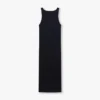 Robe midi Racer pour femme – noire Robe midi Racer pour femme – noire