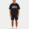 Short de jogging pour homme « Collective » – noir Short de jogging pour homme « Collective » – noir