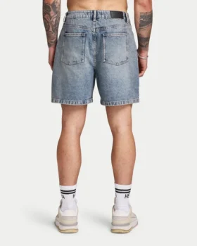 Short en denim décontracté pour homme