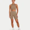 Shorts Base pour femme – gris-vert