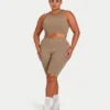 Shorts Base pour femme – gris-vert