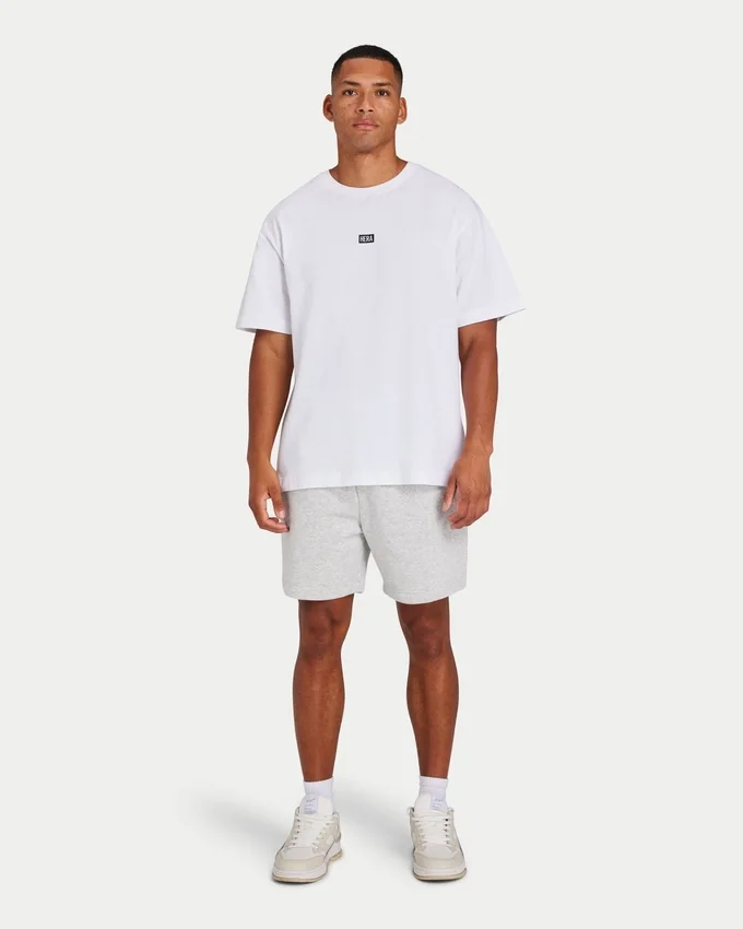Shorts de jogging Mens Collective – gris chiné Shorts de jogging Mens Collective – gris chiné
