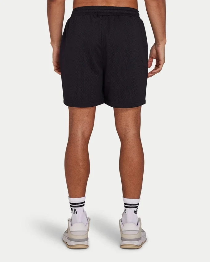 Shorts en maille pour homme – noir Shorts en maille pour homme – noir