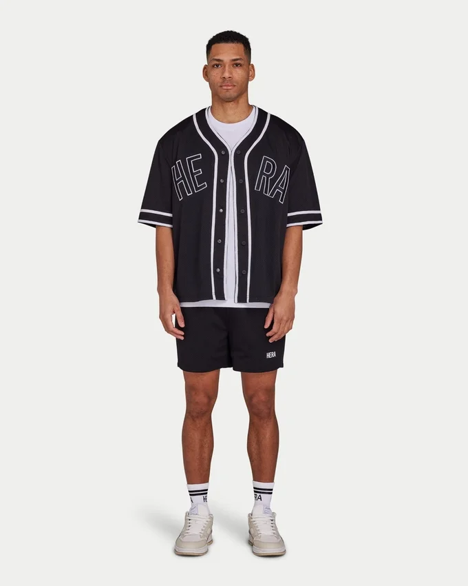 Shorts en maille pour homme – noir Shorts en maille pour homme – noir