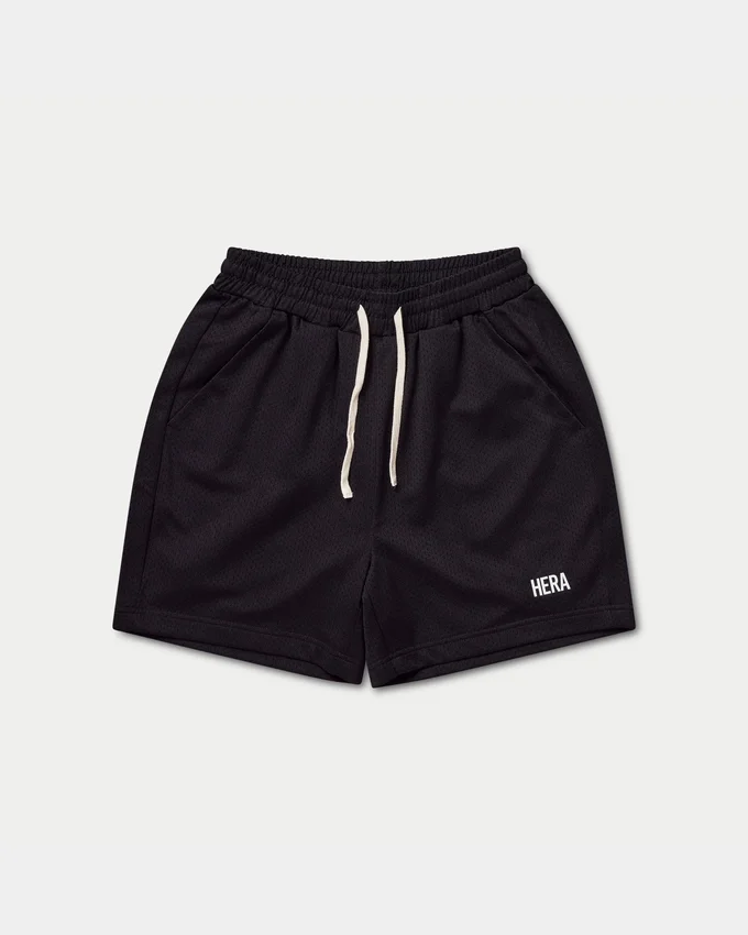Shorts en maille pour homme – noir Shorts en maille pour homme – noir