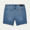 Shorts slim pour homme – bleu moyen Shorts slim pour homme – bleu moyen