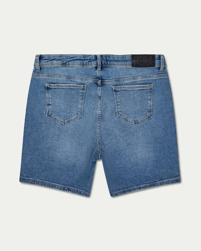 Shorts slim pour homme – bleu moyen Shorts slim pour homme – bleu moyen
